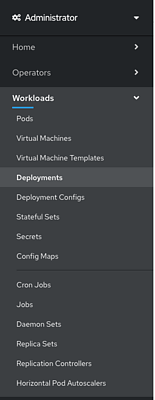 Deployment Menu