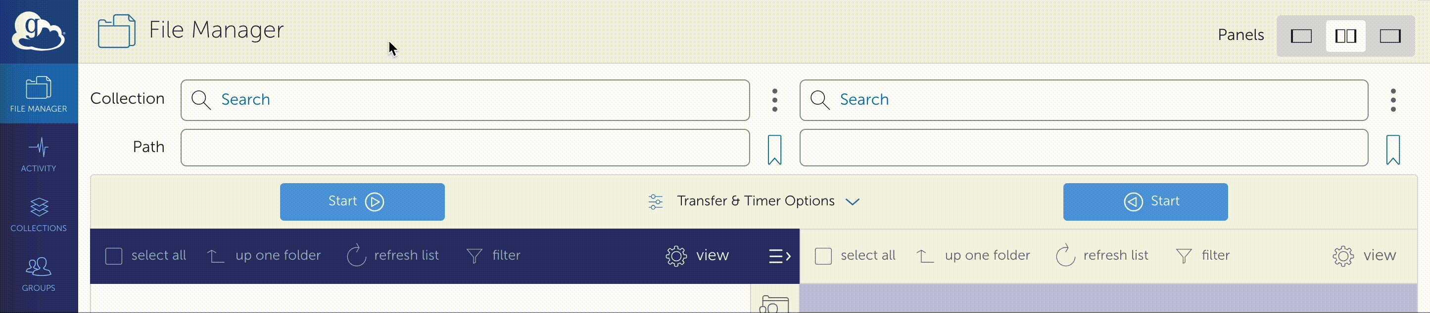 Endpoint search on Globus